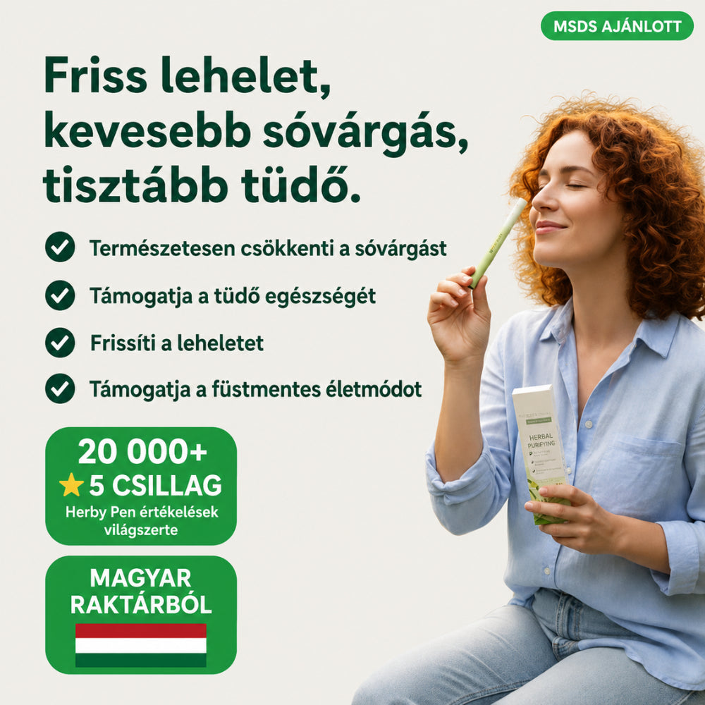 Herby™ - Gyógynövényes Tüdőtisztító Inhalátor