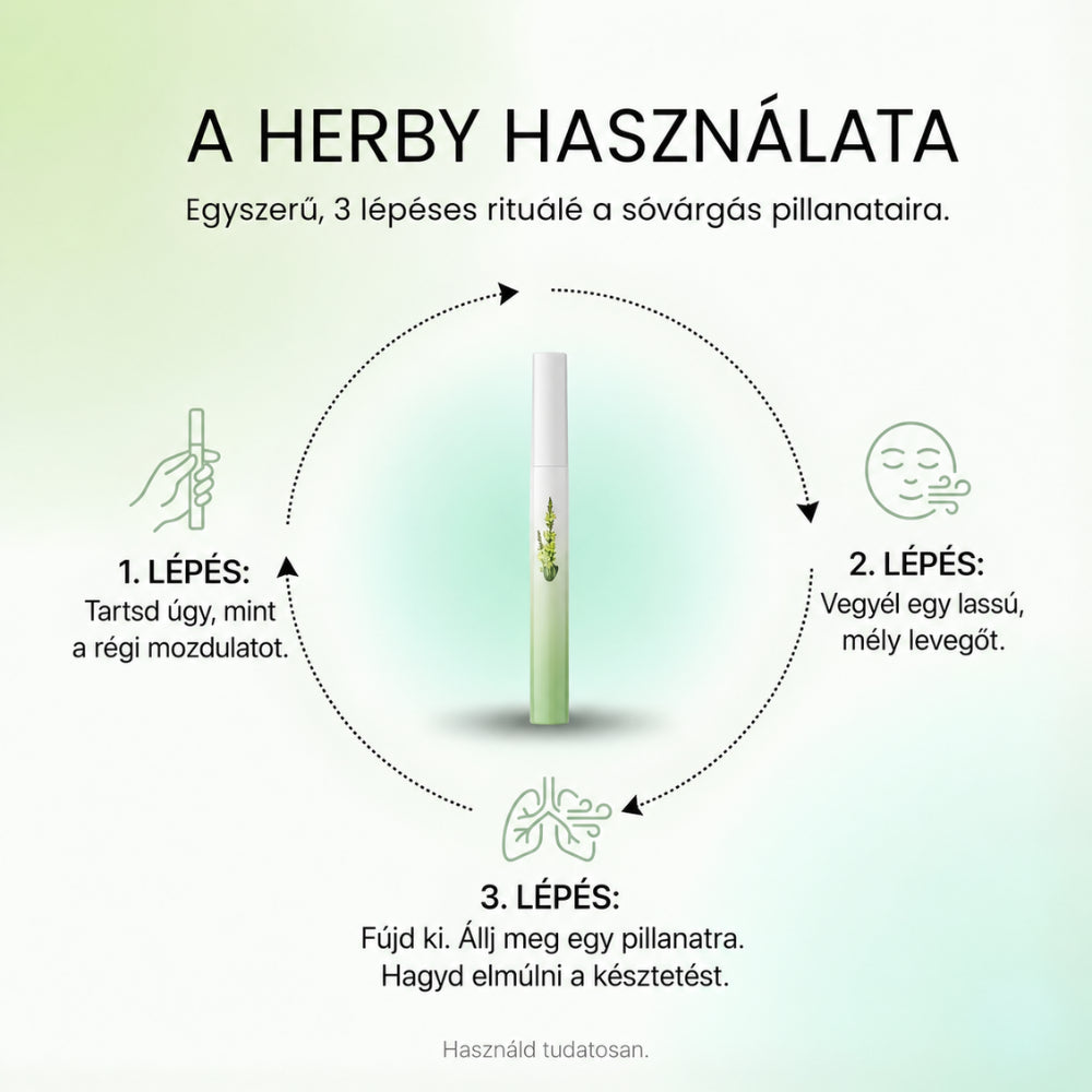 Herby™ - Gyógynövényes Tüdőtisztító Inhalátor