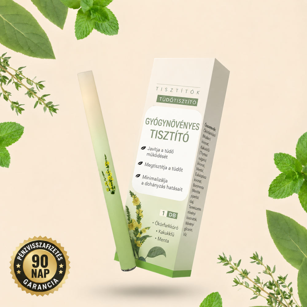 Herby™ - Gyógynövényes Tüdőtisztító Inhalátor